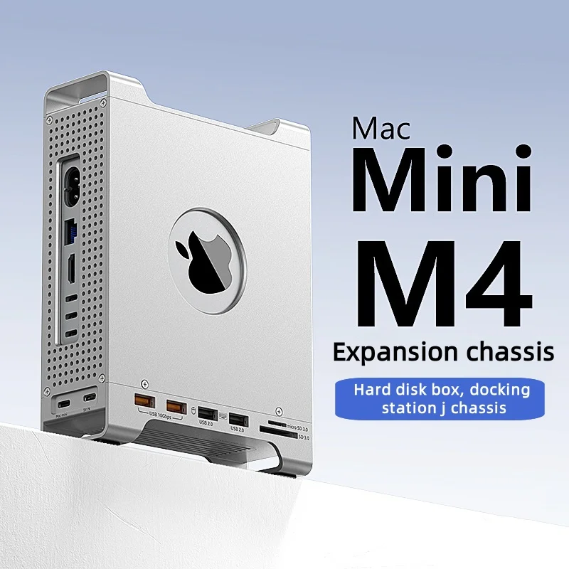 

Док-станция Mac Mini M4, чехол для твердотельного накопителя, разветвитель USB3.2, док-станция 10G, детали для компьютера и офиса, ноутбука