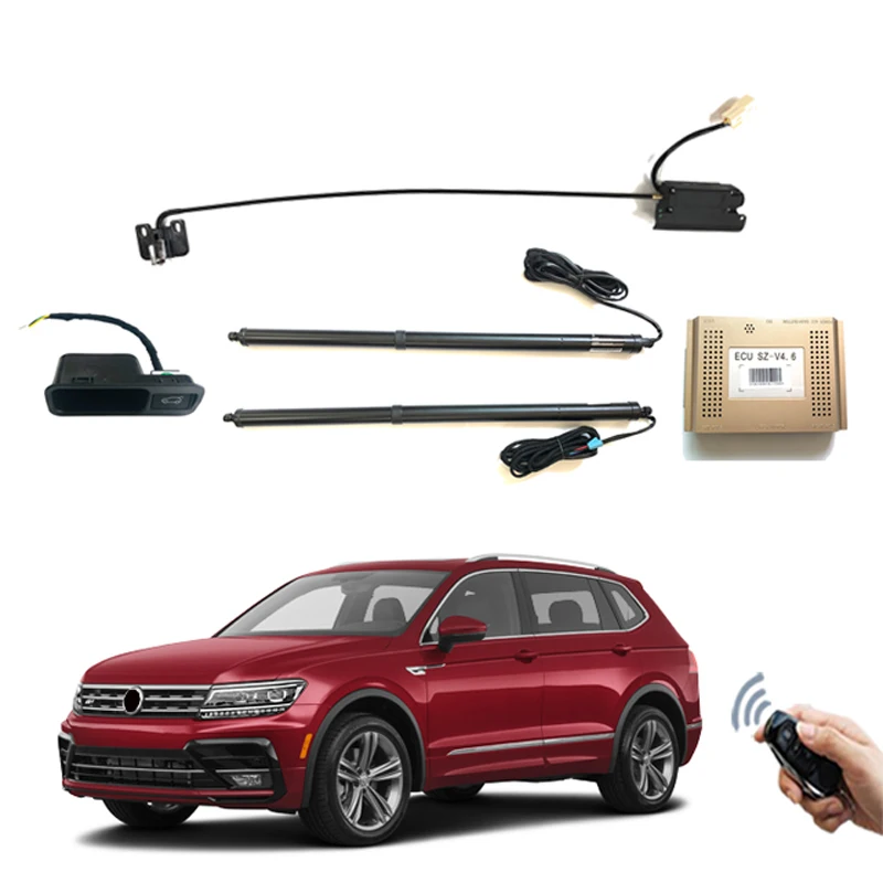 

For VW Tiguan MK2 2010-2020 Trunk installation and Electric trunk lid variant automatic start electric tailgate tow bar