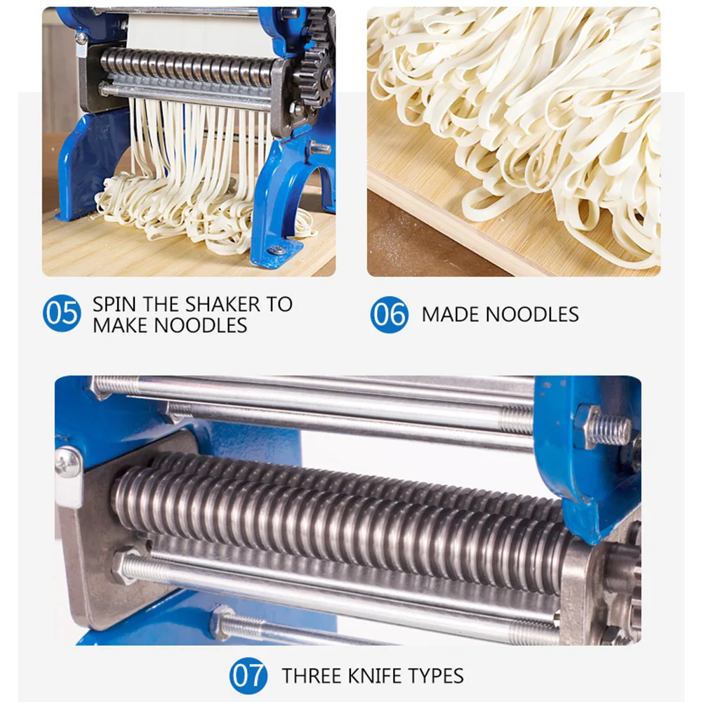 Machine à pâtes domestique, Machine à nouilles manuelle, multifonctionnelle, à presser, à rouler, d'emballage de boulettes