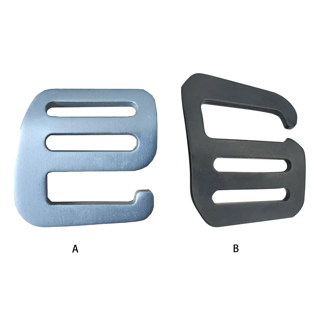 2Pcs Quick Release Buckle Metal G Hook High-Strength Belt Accessories