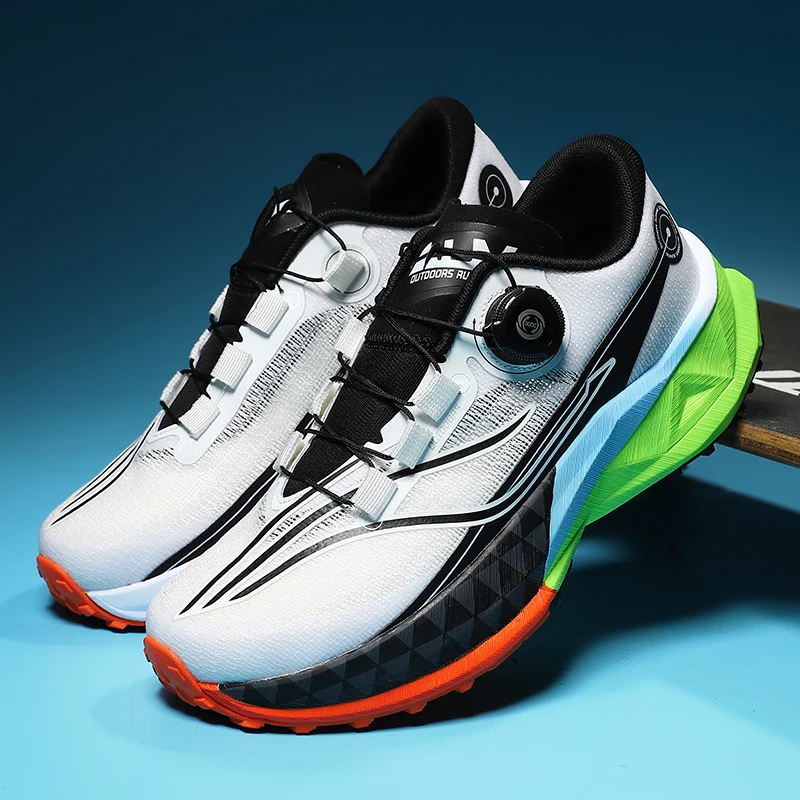 

2025 Hot Selling Men Women Tennis Shoes High-quality Outdoor Knob Buckle Sneakers Lightweight Breathable Professional Run Shoes