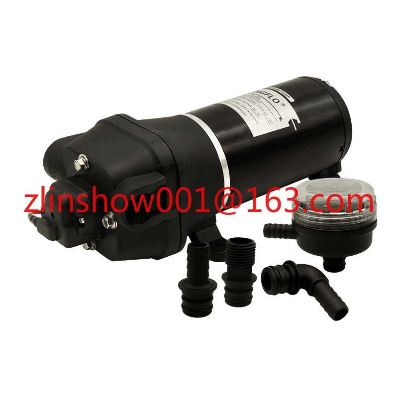 

High Flow Water Pump Cost-efficient Automatic Demand 24V 17LPM/4.5GPM 40PSI/2.8 BAR Camping Pumps