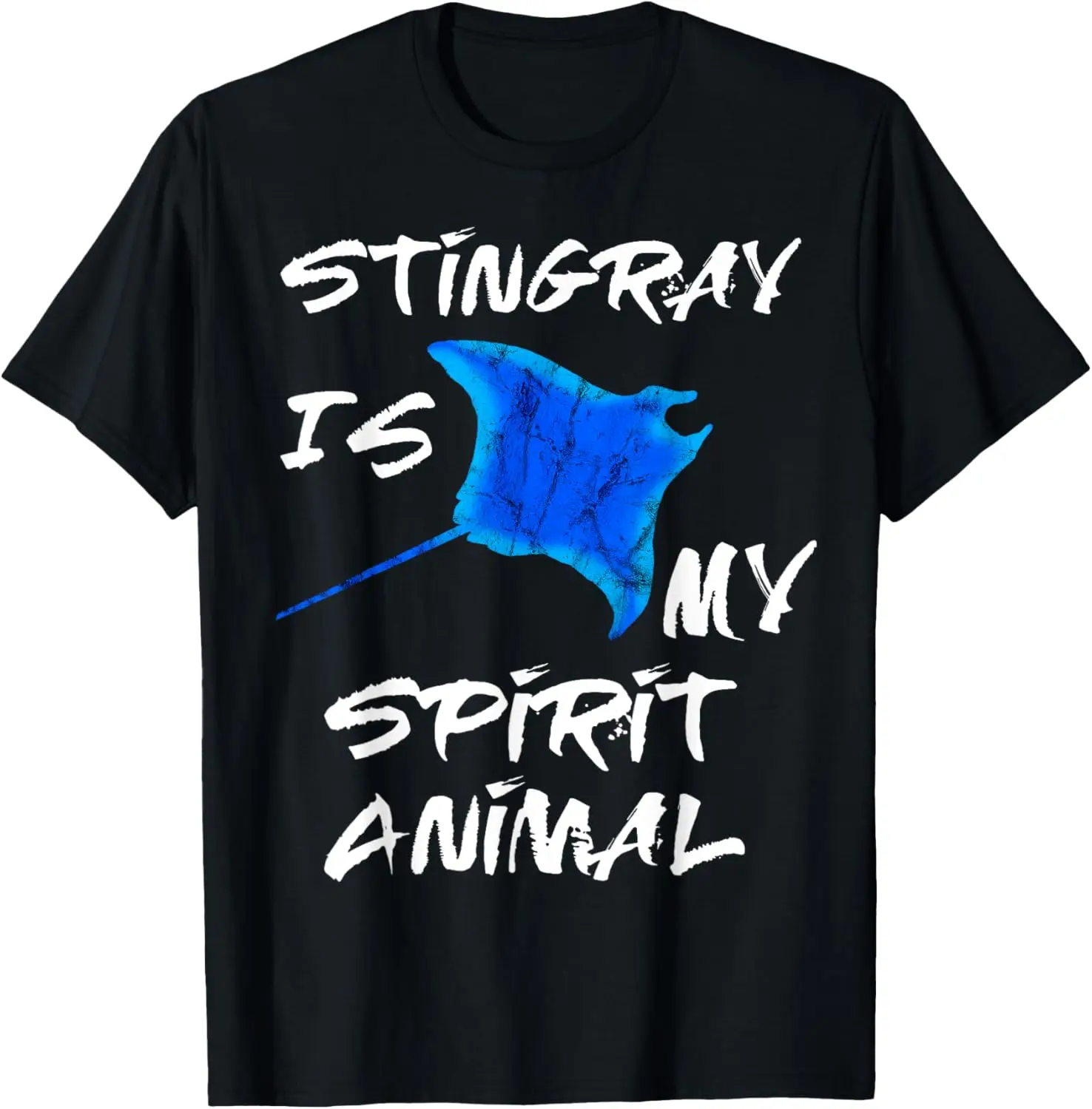 Stingray es mi espíritu Animal Manta Ray criaturas marinas camiseta