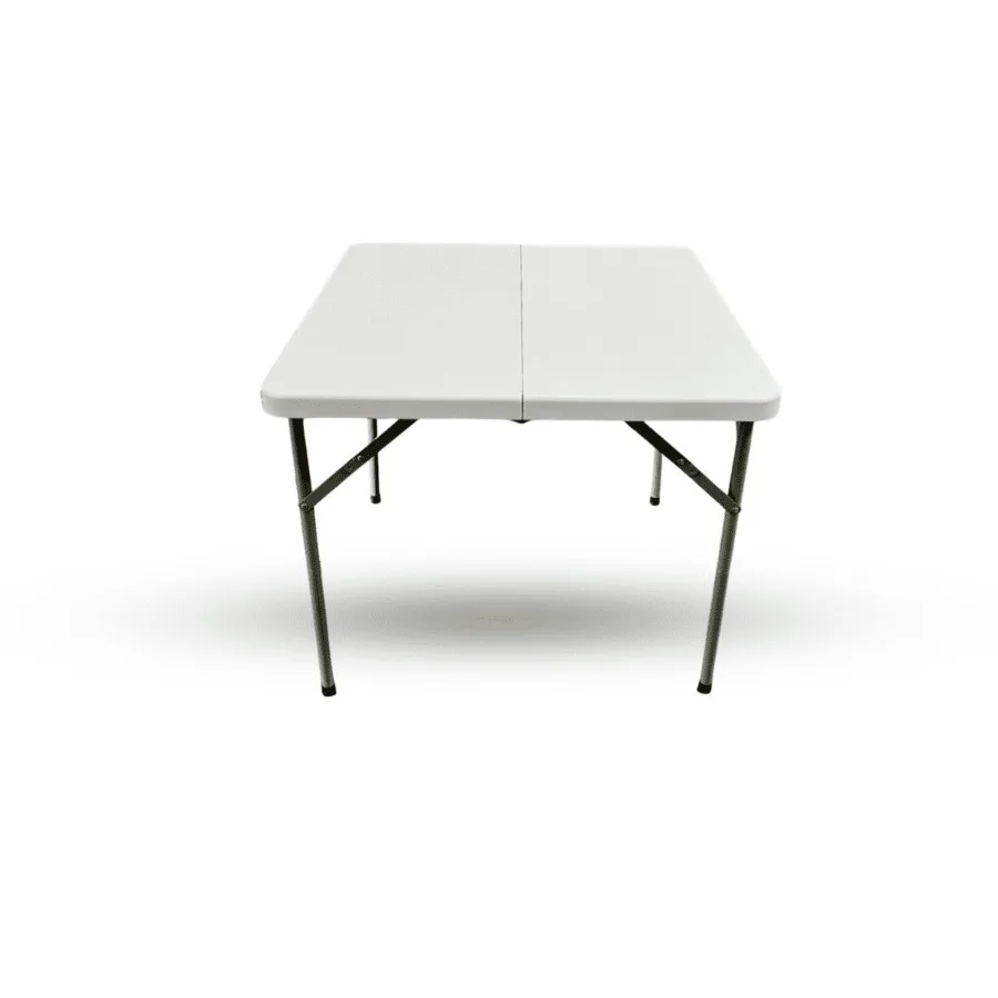 

Складной пластиковый стол Titan Series 34 Square для мероприятий в помещении и на открытом воздухе, прочная и легкая конструкция, простая сборка и хранение.