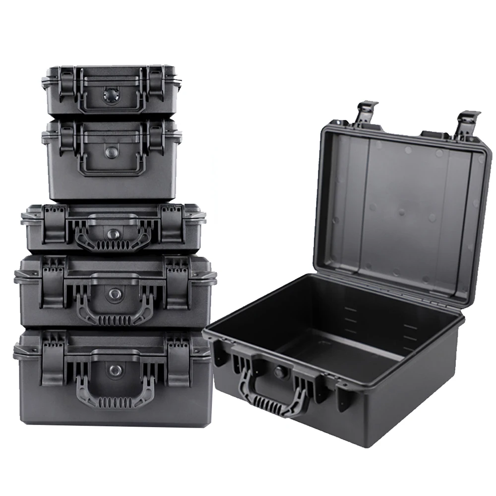 Waterproof Portable Equipment Toolbox Shockproof Slr Camera Box Instrument Box Protective Box Hand Tear Sponge