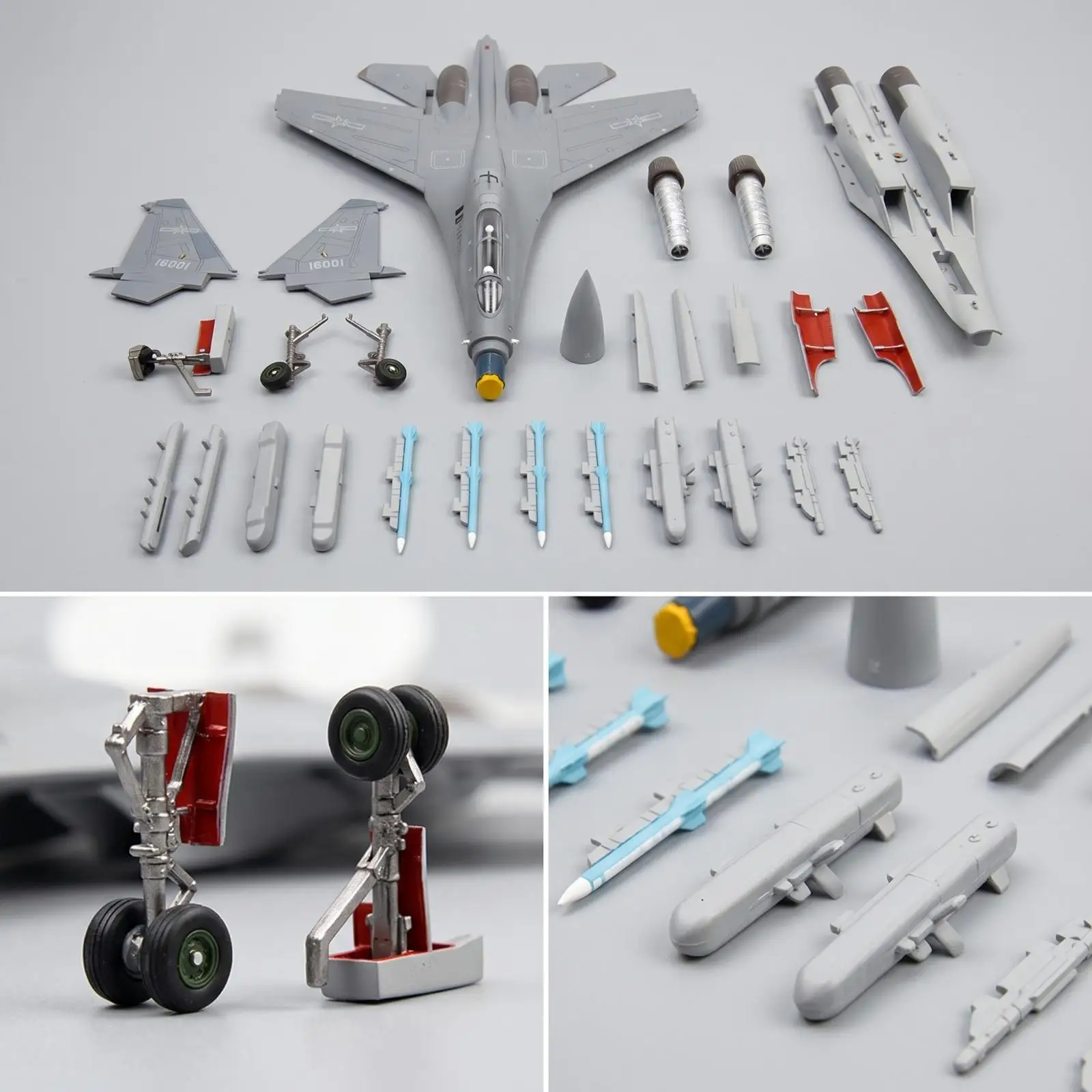 Electronic Warfare Aircraft Model Assembly Fighter Model Tool-Tool-Less