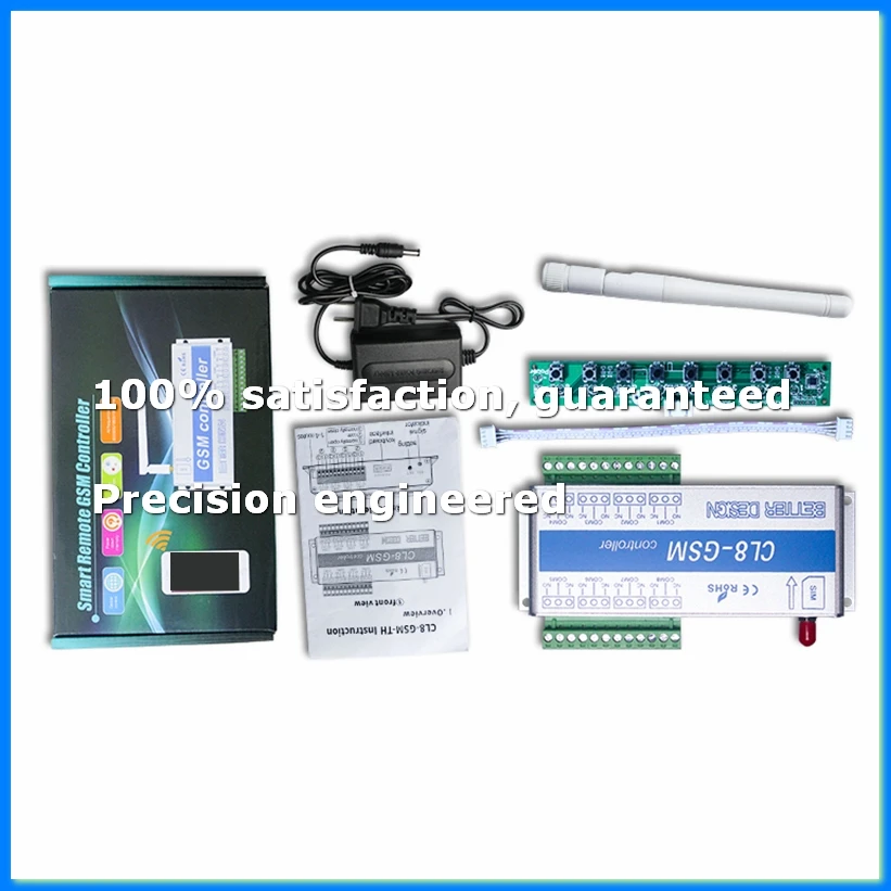 CL8-GSM Mobile Phone Remote Control Switch Relay Smart Switch Phone SMS Remote Control Switch-EU Plug-A09I