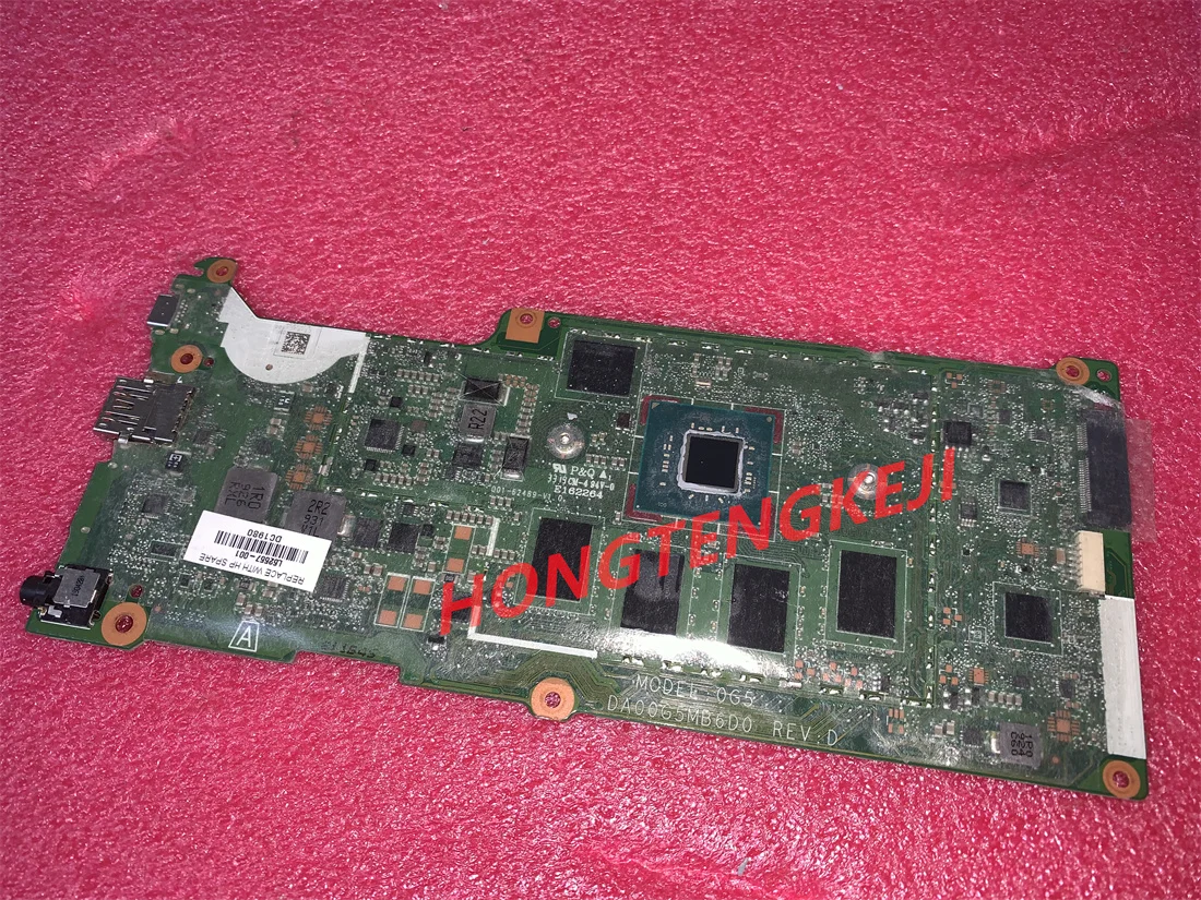 Used L52557-001 System Board For HP Chromebook 11 G7 EE N4000 4GB 16GeMMC DA00G5MB6D0 MOTHERBOARD   tesed