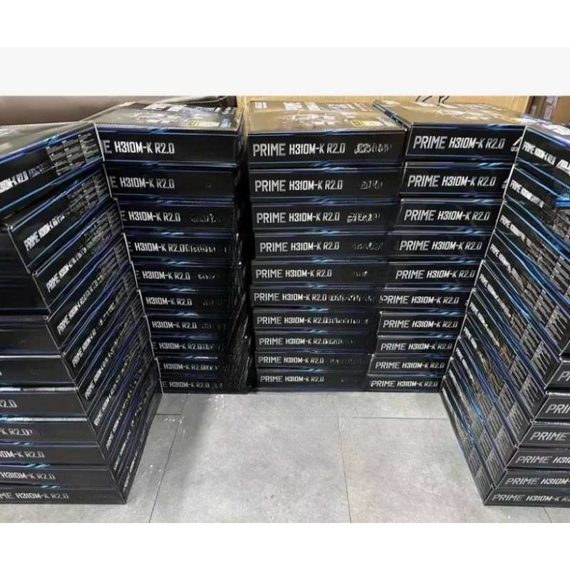 Used H310M-K R2.0 Motherboard LGA1151 Supports 6th 7th 8th 9th Gen CPU Retail Color Box In Stock for Asus