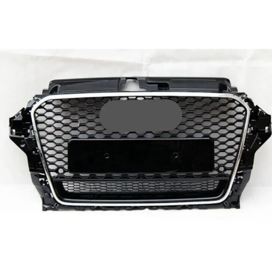 

Racing Grills Front Hood Grille Car Front Bumper Grill Center Grille for RS3 Grill for Audi A3/S3 8V 2014-2016