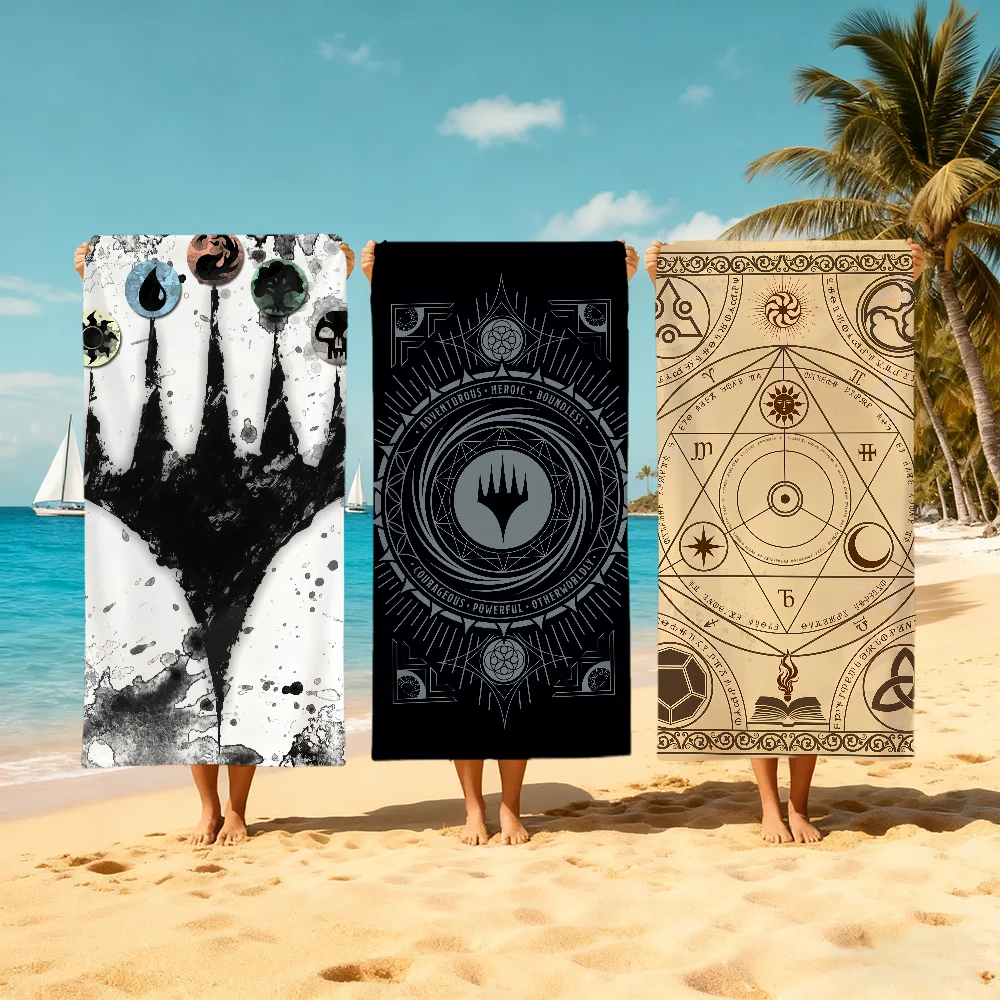 Gamer M-Magic Bath Towel Microfiber Super Absorbent Soft Gathering Beach Towel For Travel Fitness Sauna Bathing Camping