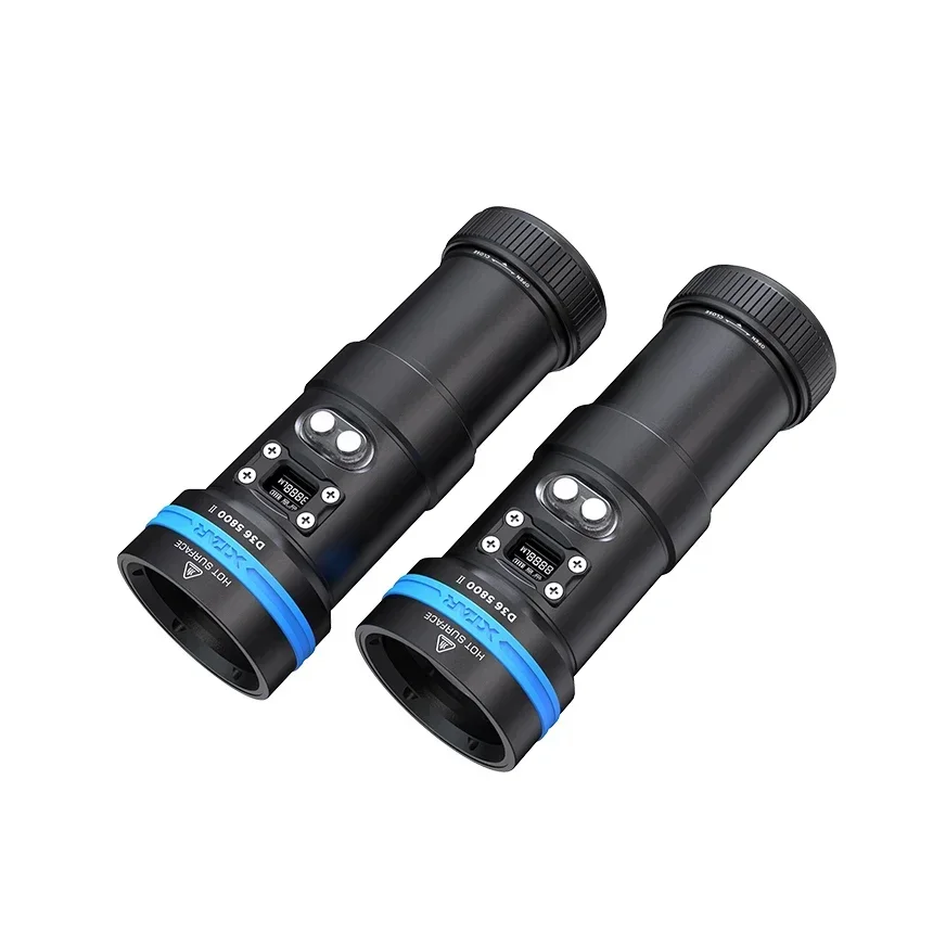 Xtar D36 5800 high lumen 18650 battery IP68 scuba diving Flashlight underwater led light diver torch lamp