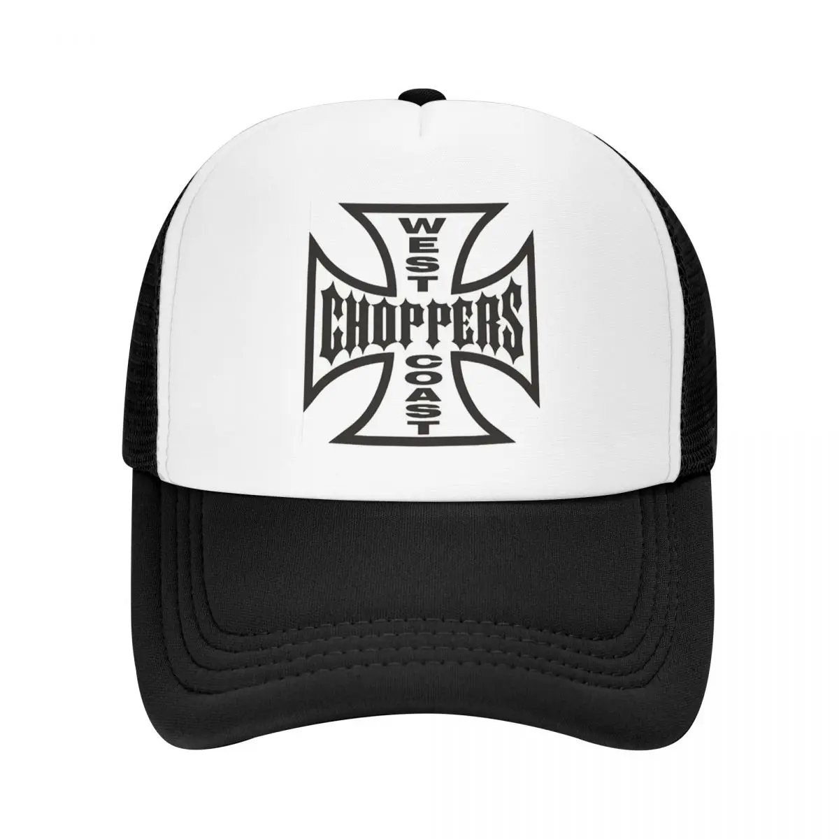 The West CHoPPerS CoaSt Motorcycles Factory Merch Cap Mesh Baseball Caps Adjustable Hat Hip Hop Summer Unisex Baseball Hats