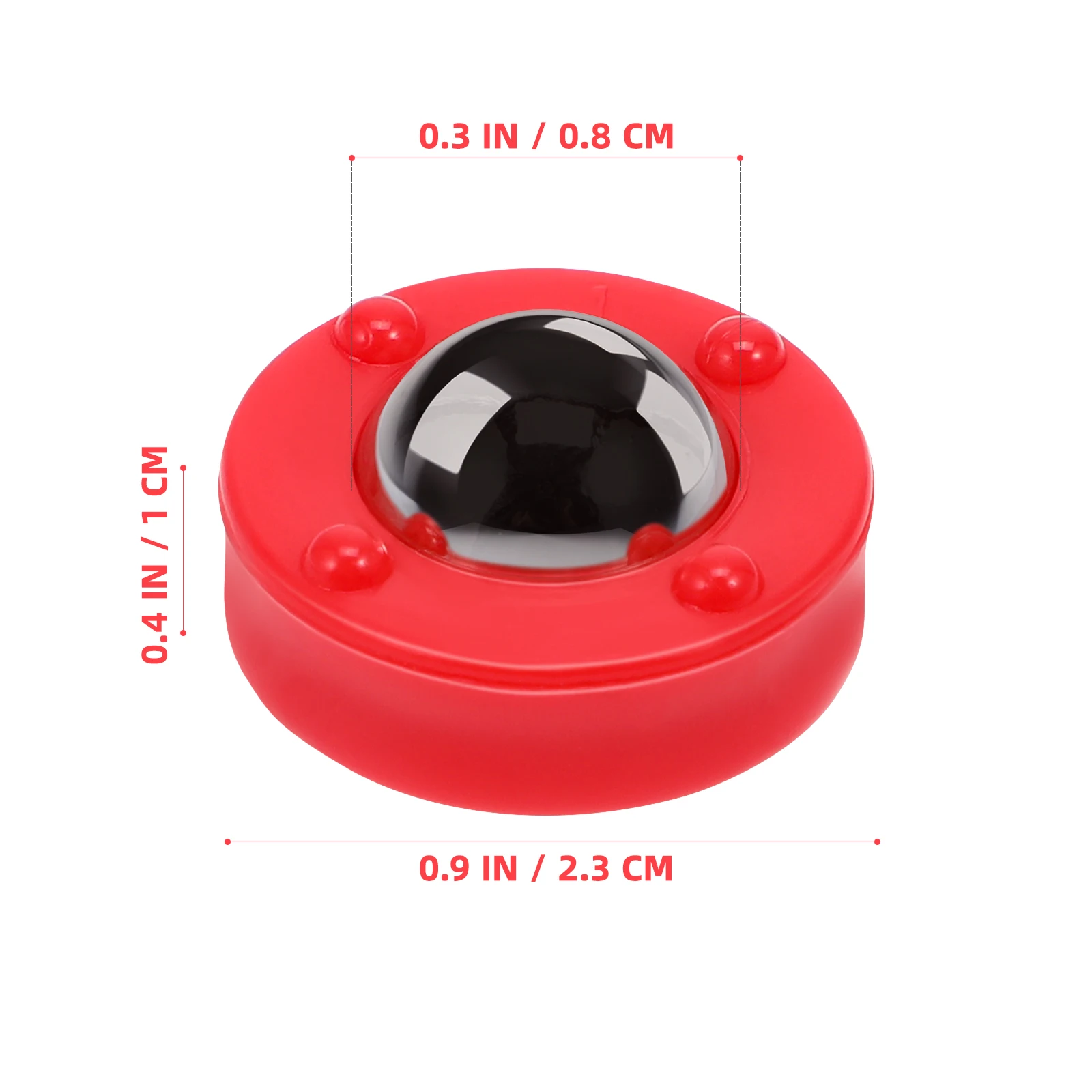 

12 Pcs Table Soccer Accessories Rolling Beads Replacement Balls for Board Game Foosball Supplies Plastic
