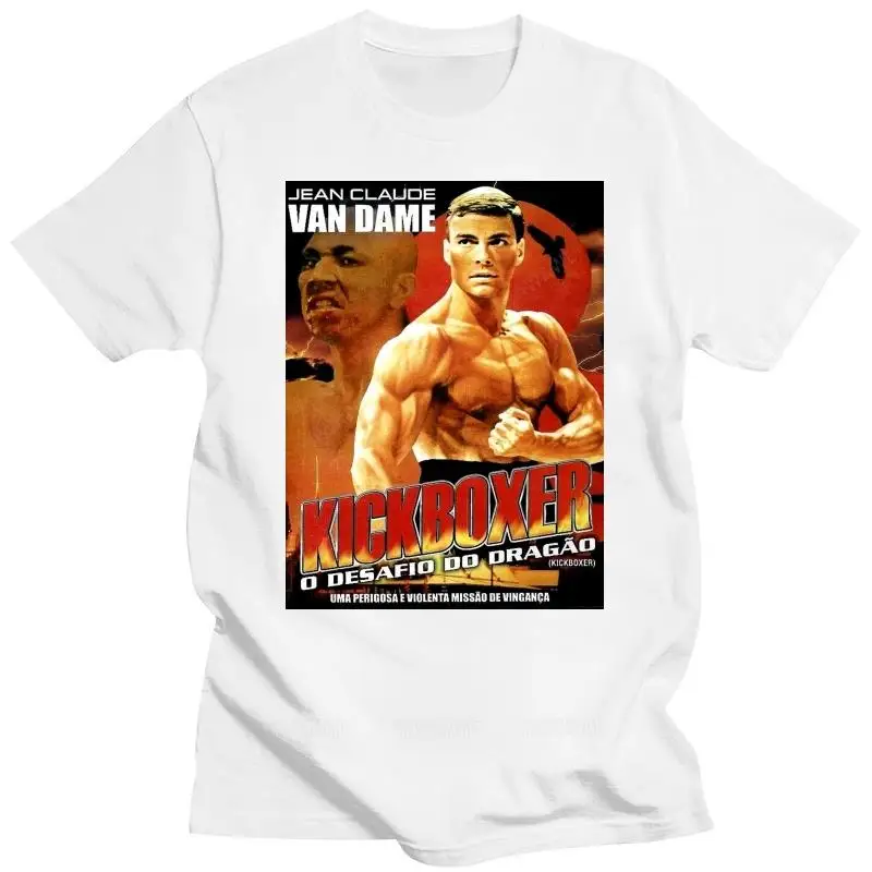 Mens brand fashion t-shirt Summer T shirts For Men Kickboxer Van Damme Movie unisex short sleeve male casual tee-shirt top