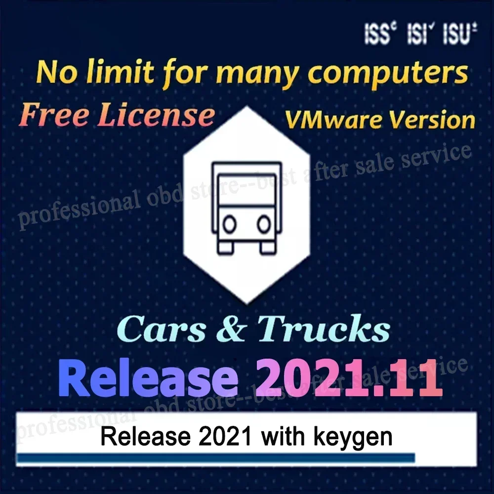 2024 New Vci 2021.11 Keygen on Cd For DELPHIS VD Ds150e Cdp with Bluetooth Obd Scanner Cars Trucks Diagnostic Tools