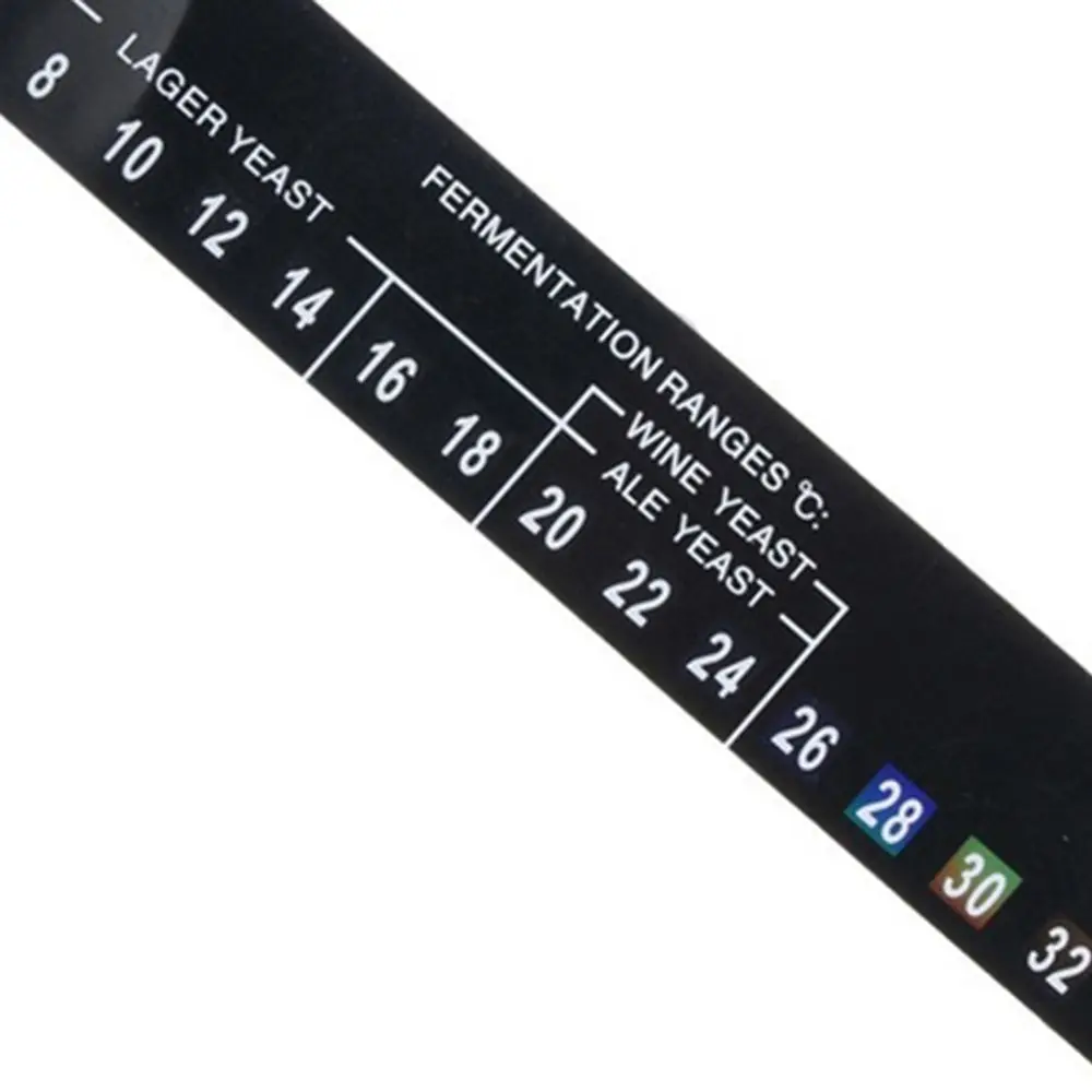 2C إلى 36C أداة تخمير مفيدة المواد اللاصقة قطاع المشروب ميزان الحرارة ملصق التخمير الرقمي النبيذ الأرواح
