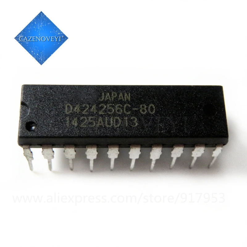 

5 шт./лот D 424256 C-80 UPD 424256 C-70 D 424256 C-10 D 424256 C DIP-20 В наличии