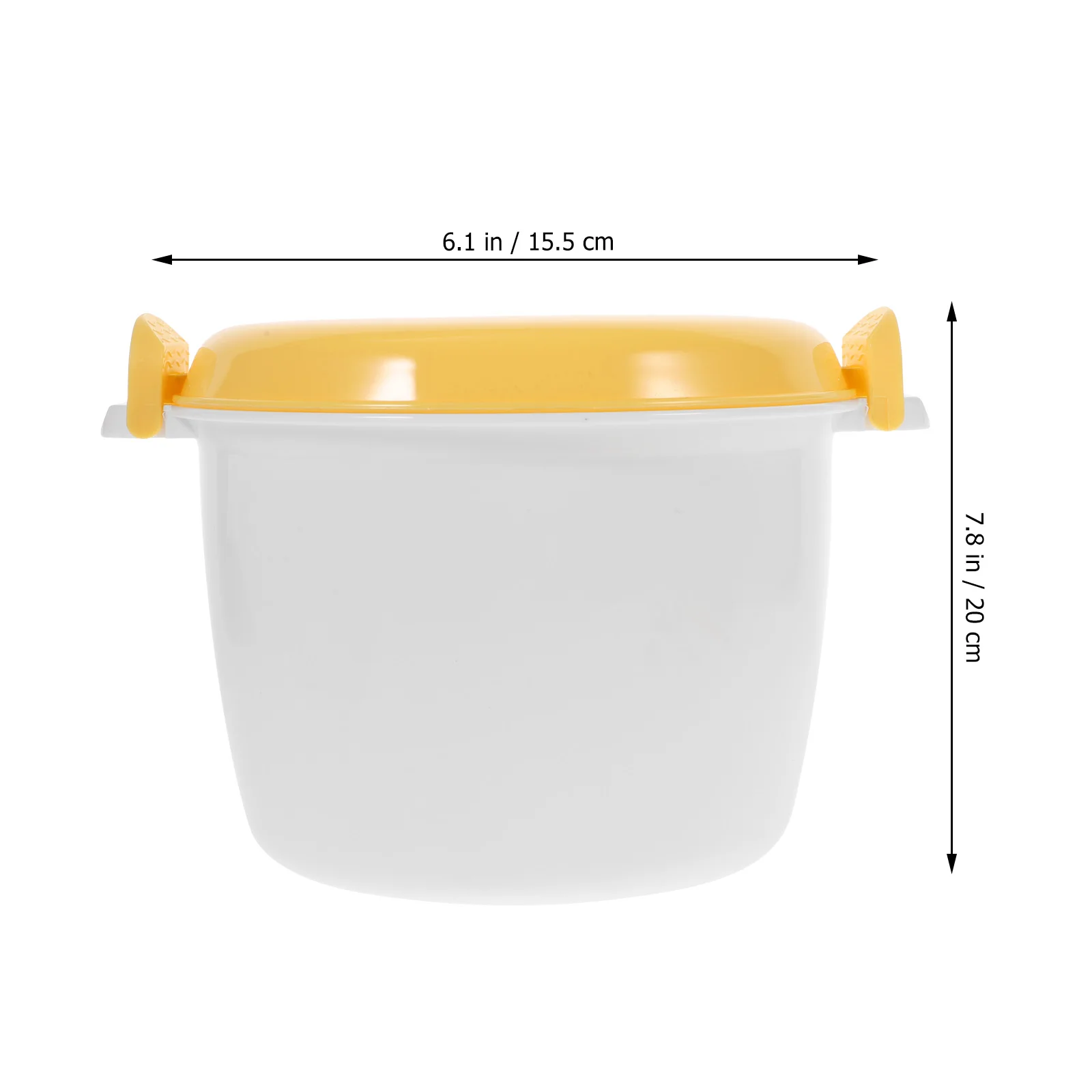 

Microwave Rice Cooker Steamer Food Grade Plastic Home Supply Kitchen Cooker for Rice Noodles Veggies Chicken Pasta
