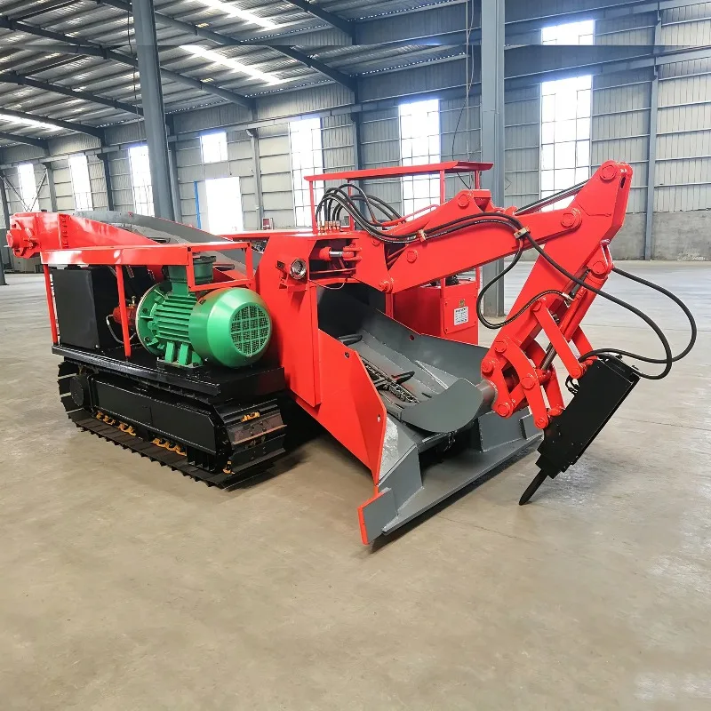 60m³/H Mucking Loader Motor Power18.5/22kw Mucking Machine Underground Loader Slag Discharger for Narrow Mine Areas