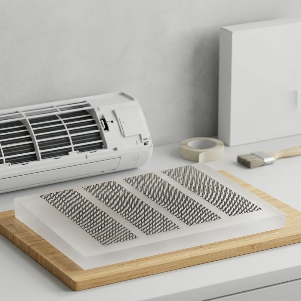 4Pcs Activated Carbon Air Conditioner Filter For Ductless System Part 12100206000056 Replacement Accessories