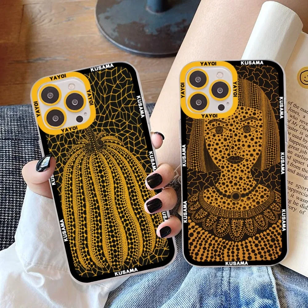 Yayoi Kusama Art Phone Case For Samsung A 10 20 30 70 13 21 32 72 22 51 52 53 71 73 32 4g 32 5g Fundas