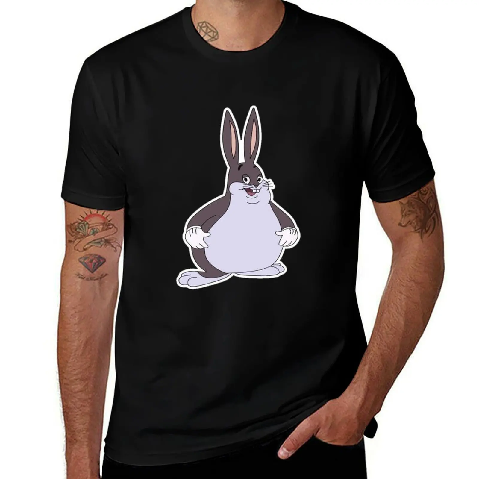 Chubby Chungus T-Shirt Lightweight Print T-Shirt