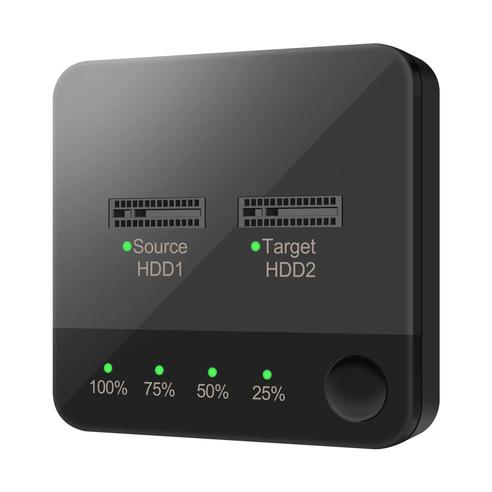 

Дубликатор SSD M.2, док-станция SATA для SSD M.2, высокоскоростное клонирование SATA с двумя отсеками для SSD 2260, 2280, 22110, NVME НЕ ПОДДЕРЖИВАЕТСЯ