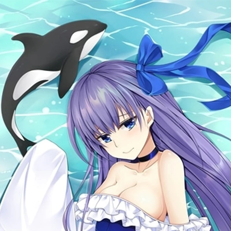 

Dakimakura Anime Pillow Case Meltryllis Pillow Cover Halloween Christmas Decoration