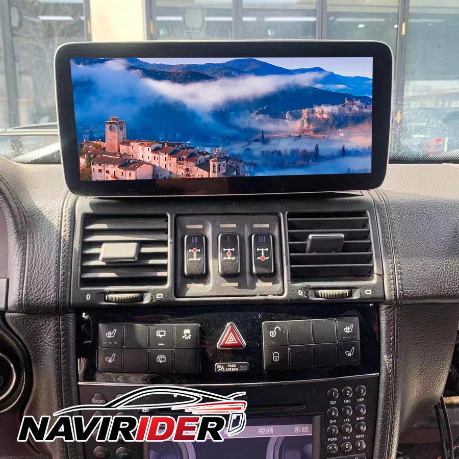 Yes 10.25''/12.3'' Android 15 Auto Radio Carplay For Mercedes Benz G500 G300 W463 W461 2007-20011 Car Multimedia Player GPS Navi