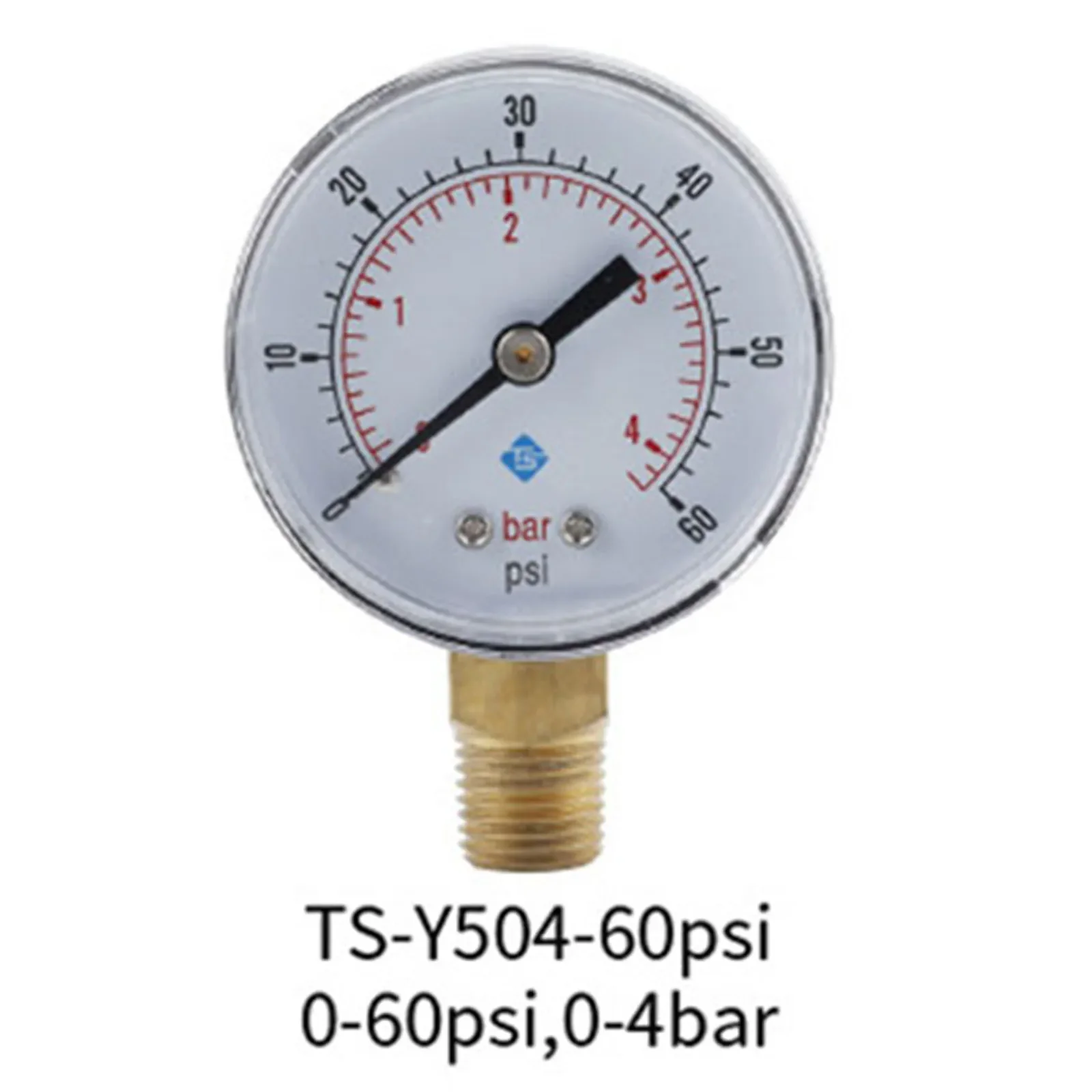Imagem -04 - Medidor de Pressão Radial Digital Ts-y504 Óleo de Água 0100psi 0-15psi 0-160psi 0300psi 0-30psi 060psi Polegada