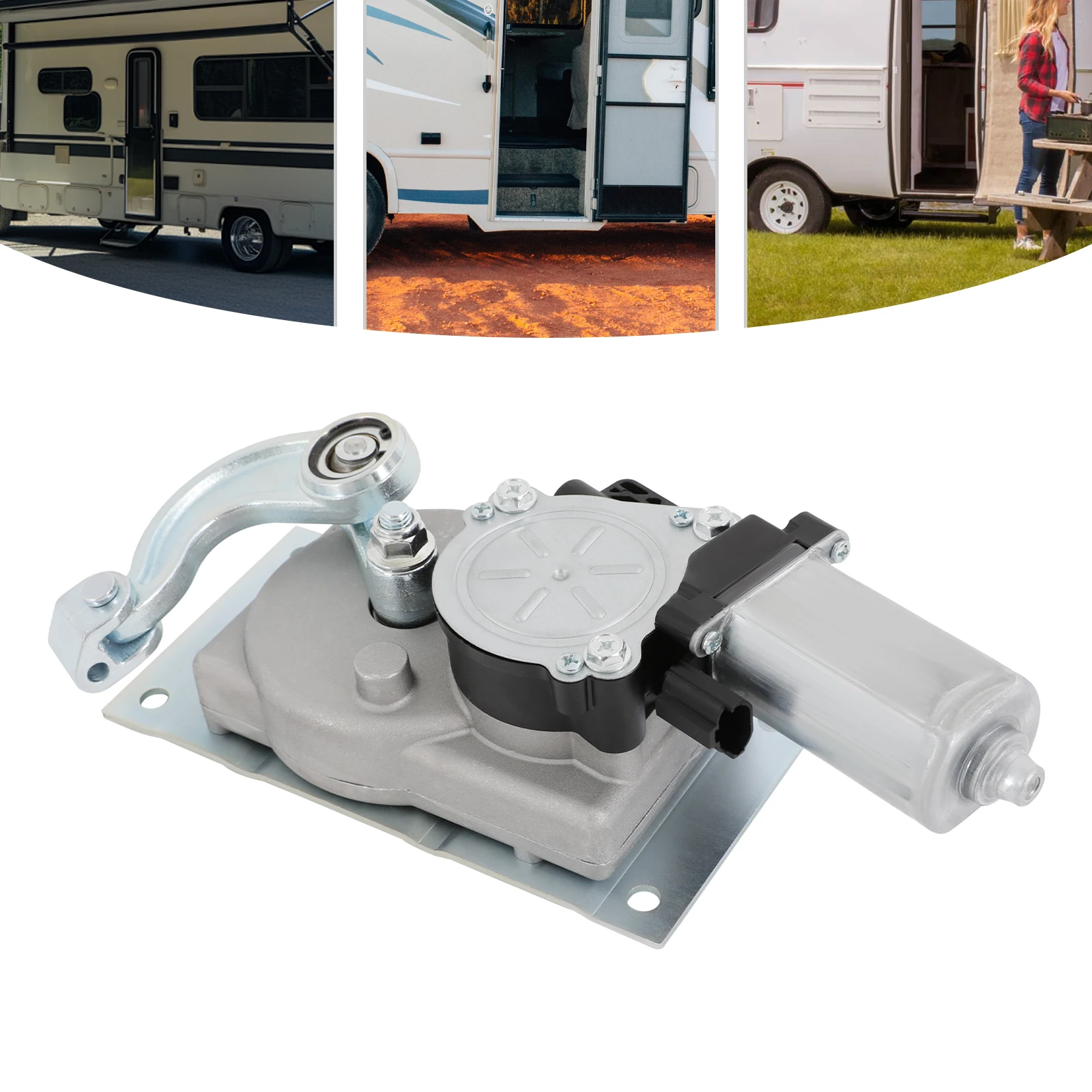 

RV Step Motor Conversion Kit 19*9cm Motorhome Power Stair Motor Kit Comprehensive Kit Electric Entry Steps Series