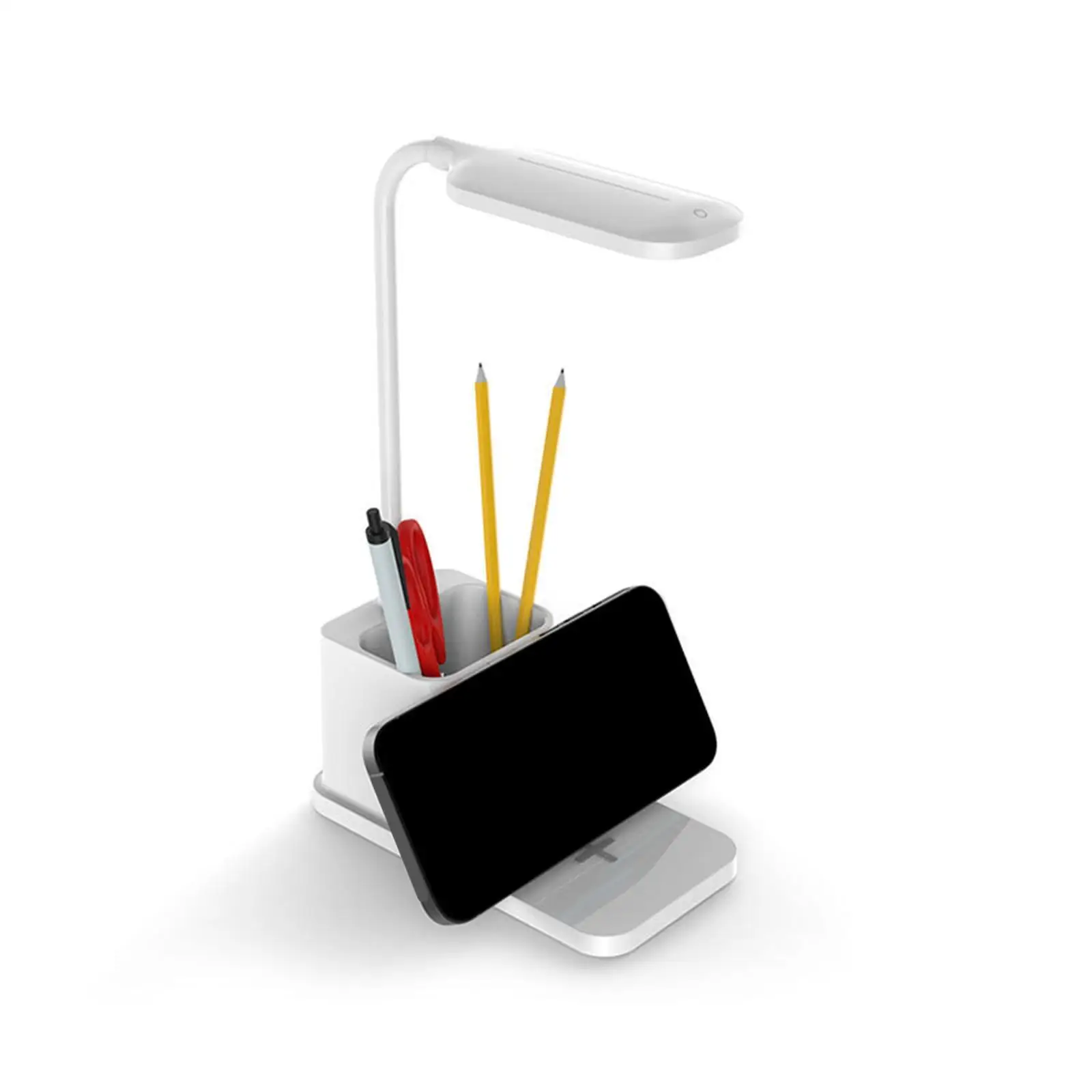 

LED Desk Lamp Modern with 3 Color Modes USB Powered with Adjustable Arm Table Lamp for Crafts Bedside Study Office Living Room