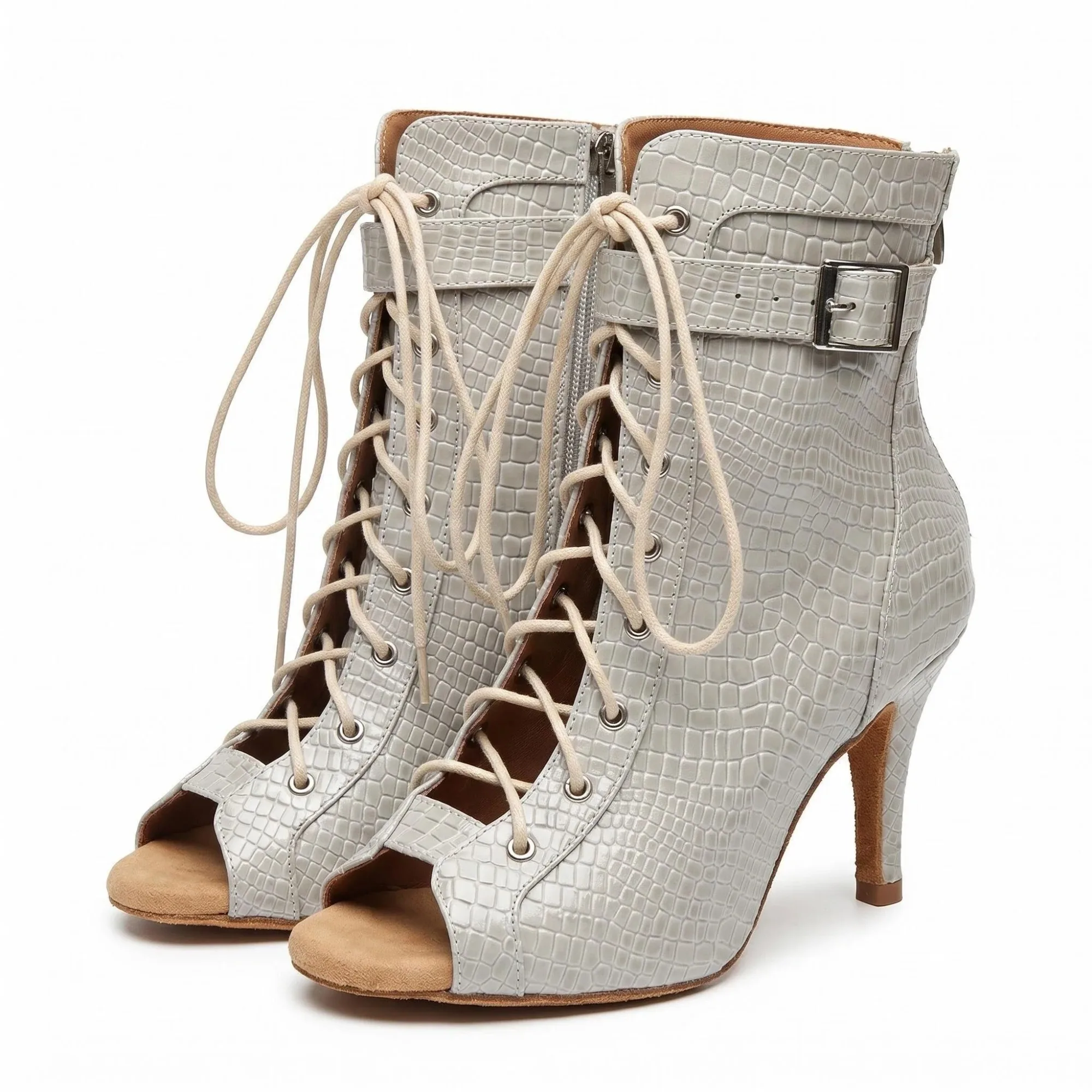 botas-cool-fish-mouth-para-mujer-botines-cortos-con-cordones-universales-para-las-cuatro-estaciones-tacones-finos-botas-cool-para-baile-jazz