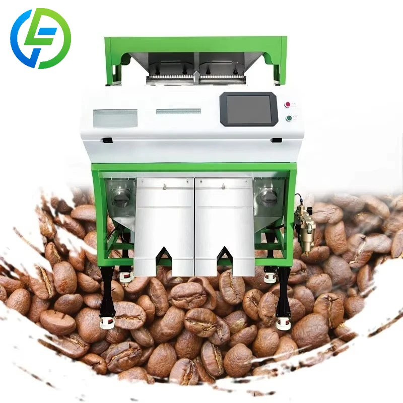 Customize Electronic China Sorter Machine Color Separator with AI Deep Learning 220V 99% Accuracy for Food & Beverage Industry