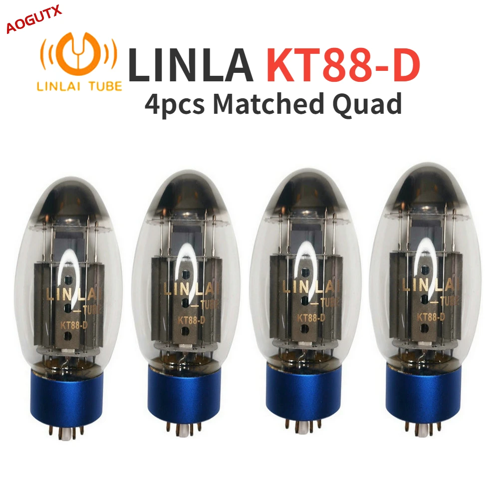 Aogutx LINLAI KT88-D KT88D Vacuum Tube Upgrade EL34 KT88 6550 KT120 KT66 KT100 KT77 HIFI Audio Valve Electron Tube Amplifier DIY