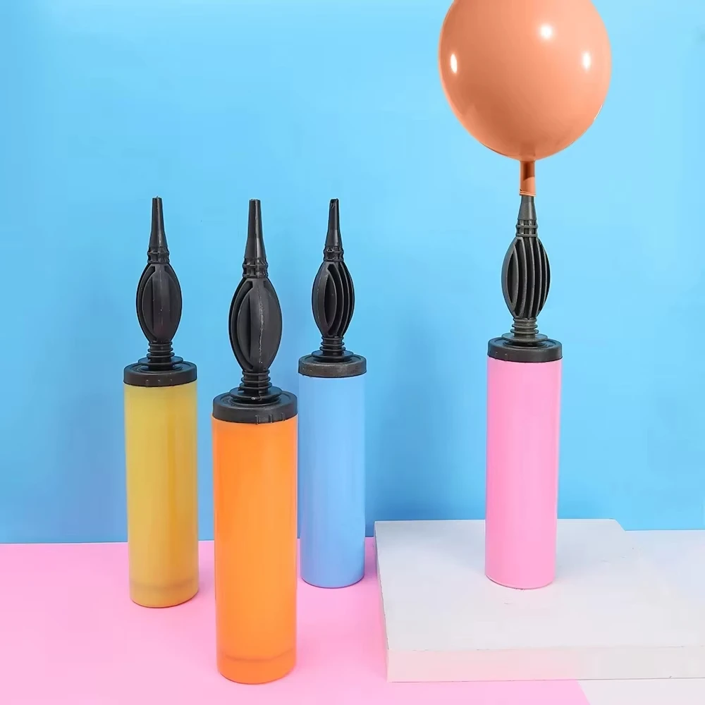 Random Balloon Pump Air Inflator Hand Push Portable Balloon Accessories For Wedding Birthday Party Decor Supplies