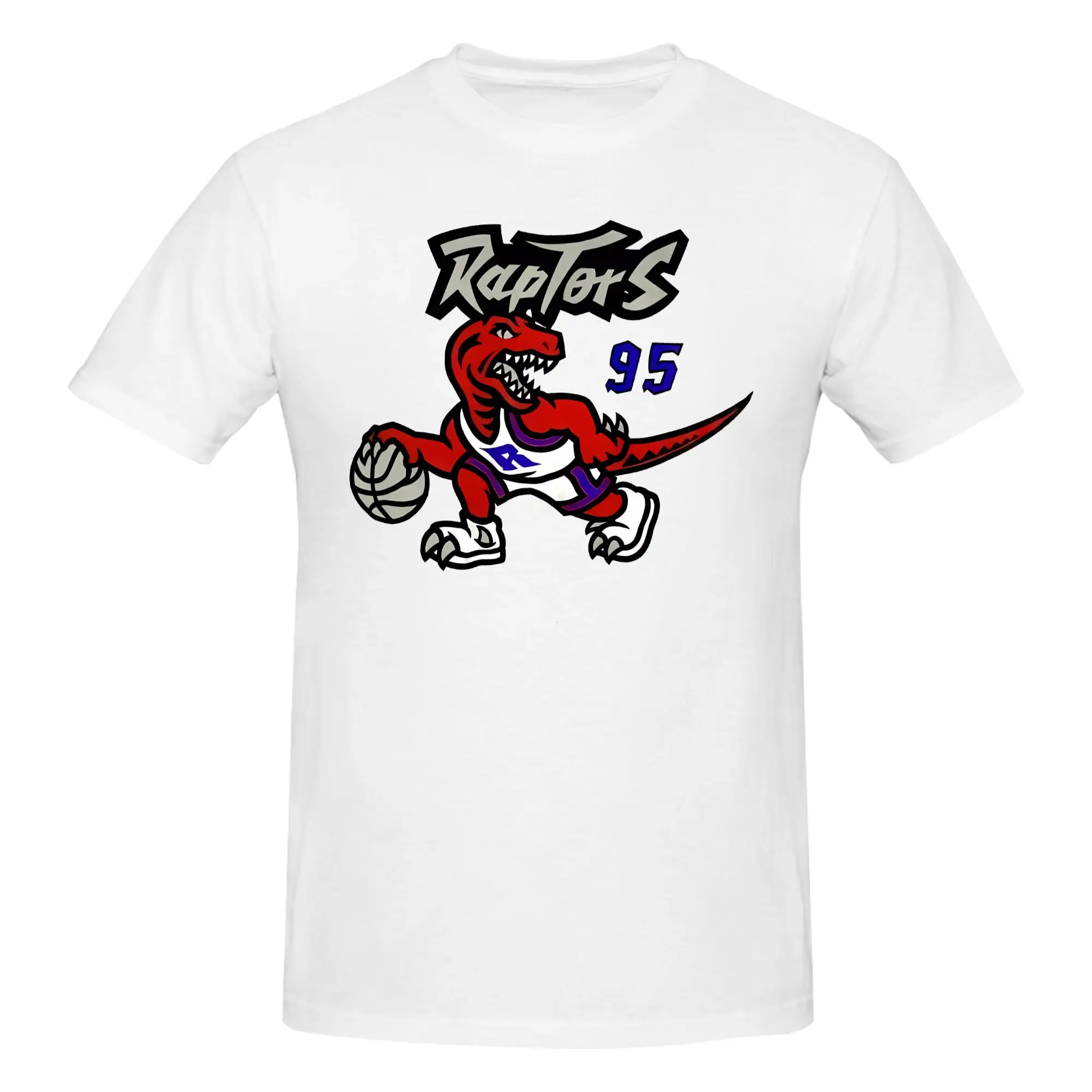 Nueva Camiseta Deportiva Raptor Toronto, Estilo Retro Desgastado, Cuello Reforzado