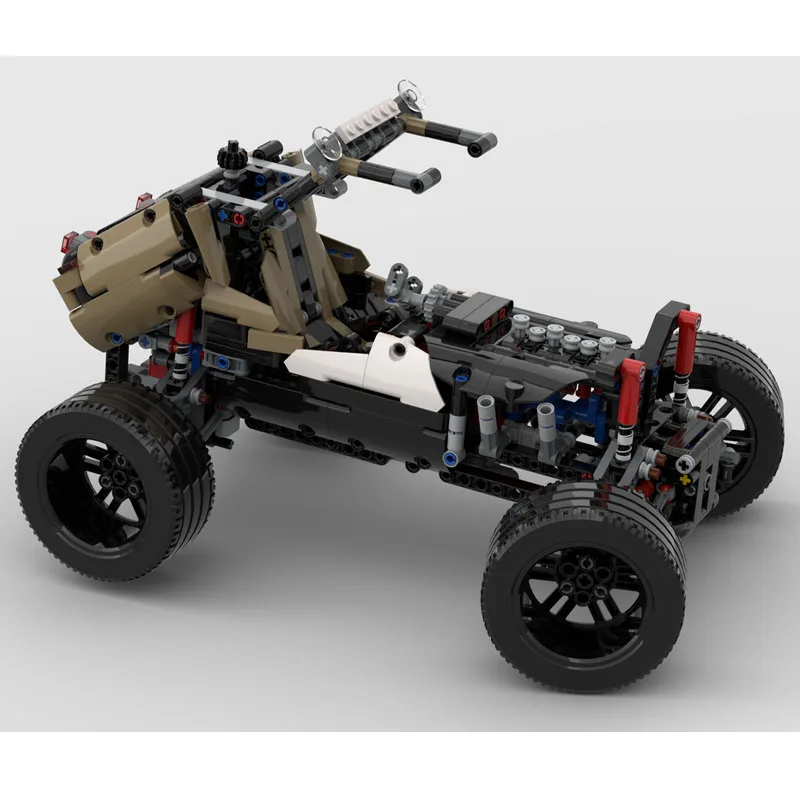 MOC-257254 Building Blocks 42110 Off-Road Beach Car Replacement Model 908 Pieces Birthday Toy Holiday Christmas New Year Gift view 6