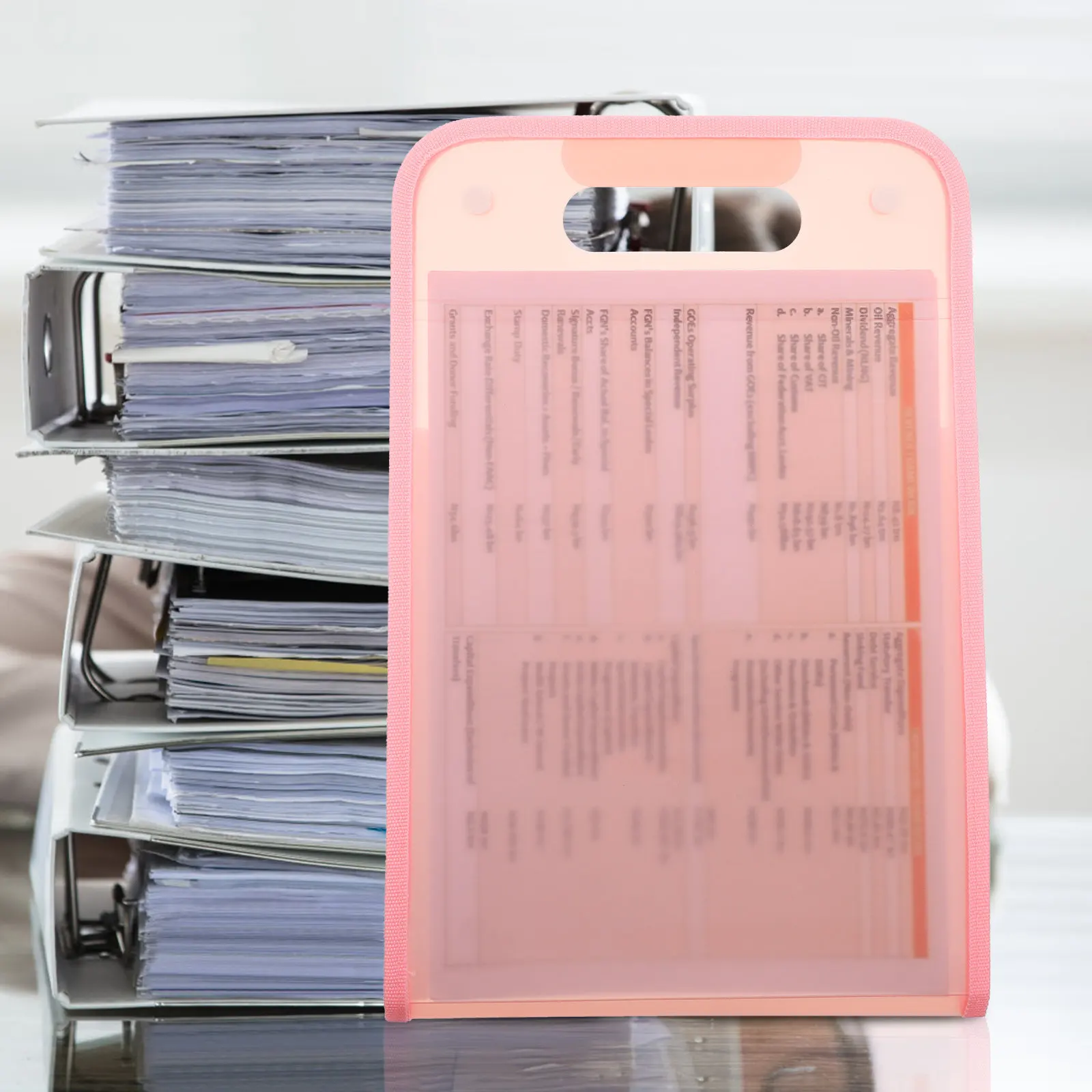 

Премиум-папка для документов, расширяемая, типа «гармошка», большой вместимости, настольный органайзер для файлов, квитанций и чеков