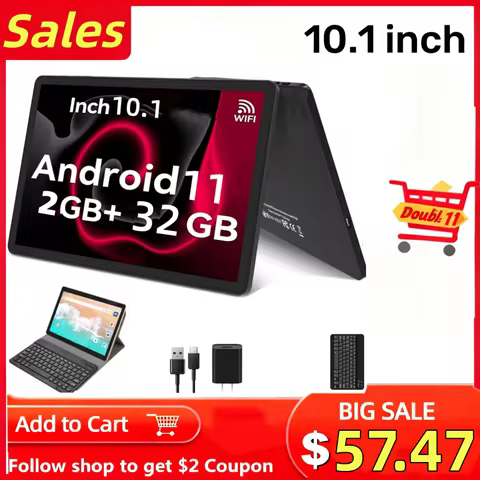 10.1 INCH 2GB RAM 32GB ROM FX10 Android 11 Tablet PC Allwinner A133 Quad-Core 1.4GHz Rear Camera 8.0M pixel Type-C