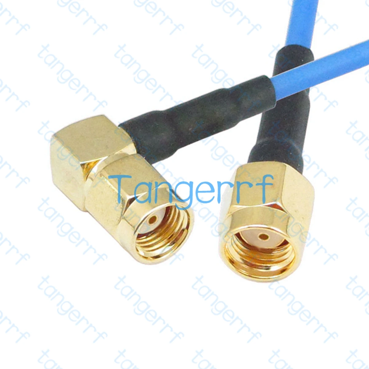 RP-SMA Male to RP-SMA Male RA Right Angle RG405 Coaxial Cable Kable Semi Rigid Coaxial Cable  RF 50ohms High Quality Tangerrf