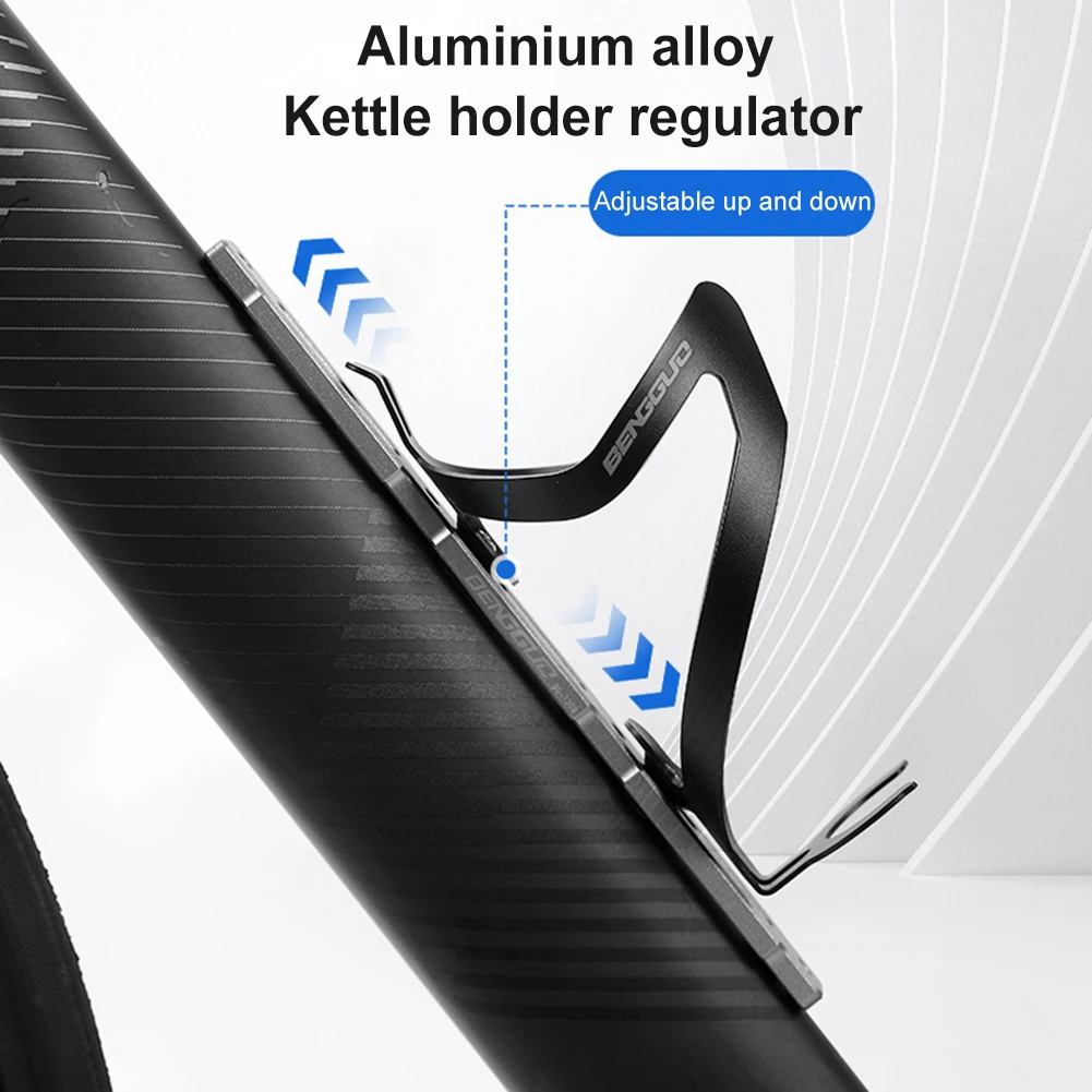 확장형 자전거 물통 케이지 마운트 어댑터 MTB 물통 케이지 변환 베이스 자전거 물통 케이지 조절기 로드 마운틴 바이크용