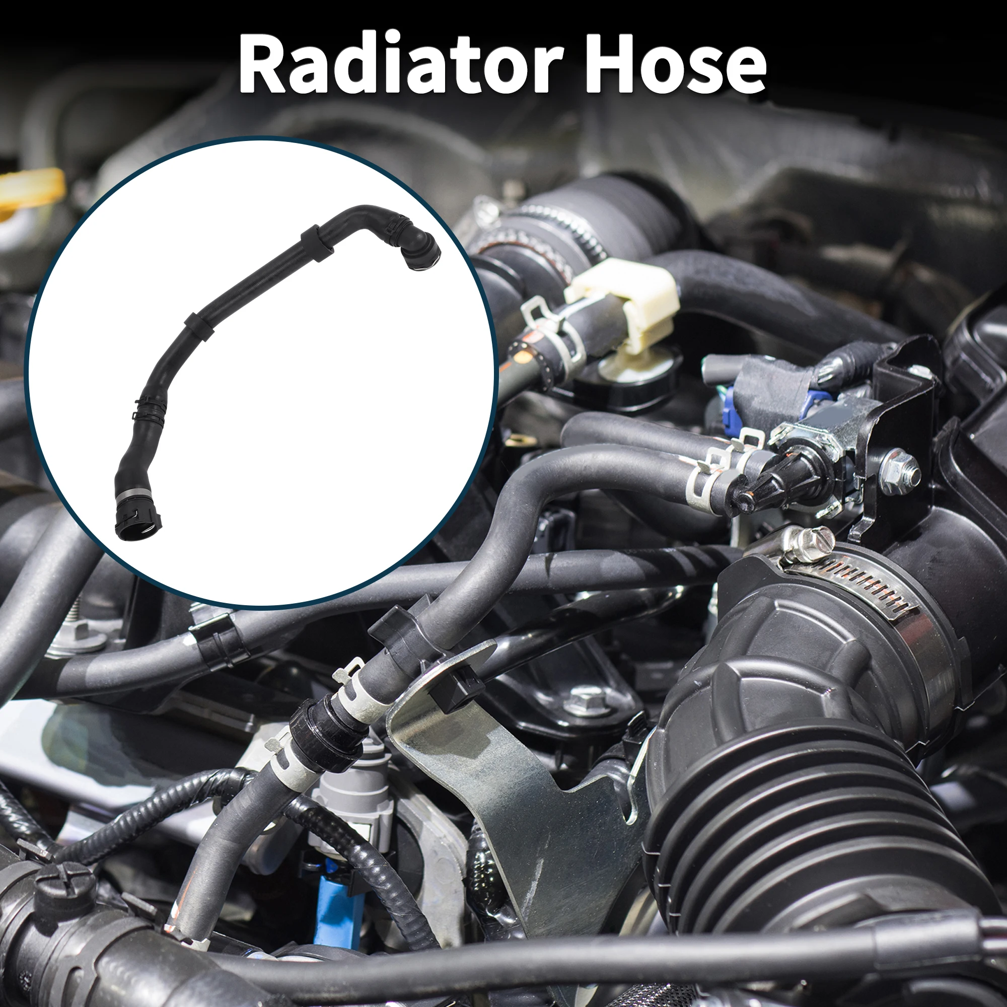 

Шланг радиатора UXCELL No 5N0122051BD для Audi Q3 2014-2018 Downpipe