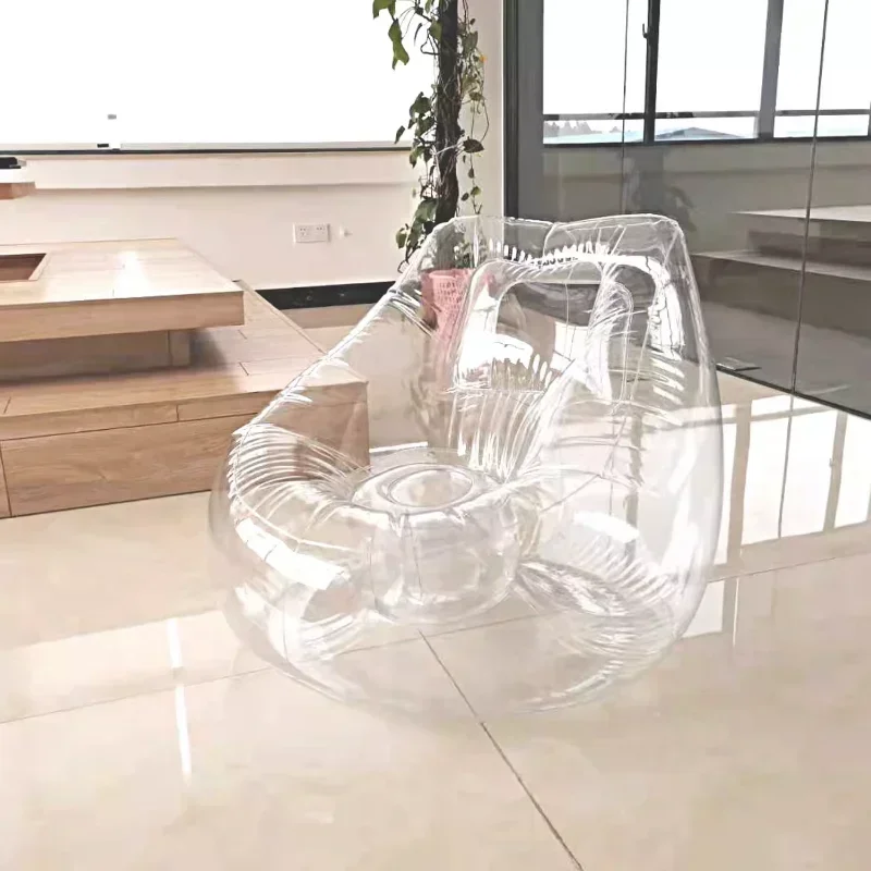 Inflatable Salon Living Room Sofa Modern Luxury Floor Unique Cloud Couch Single Relax Tatami Bed Frame Home Furniture