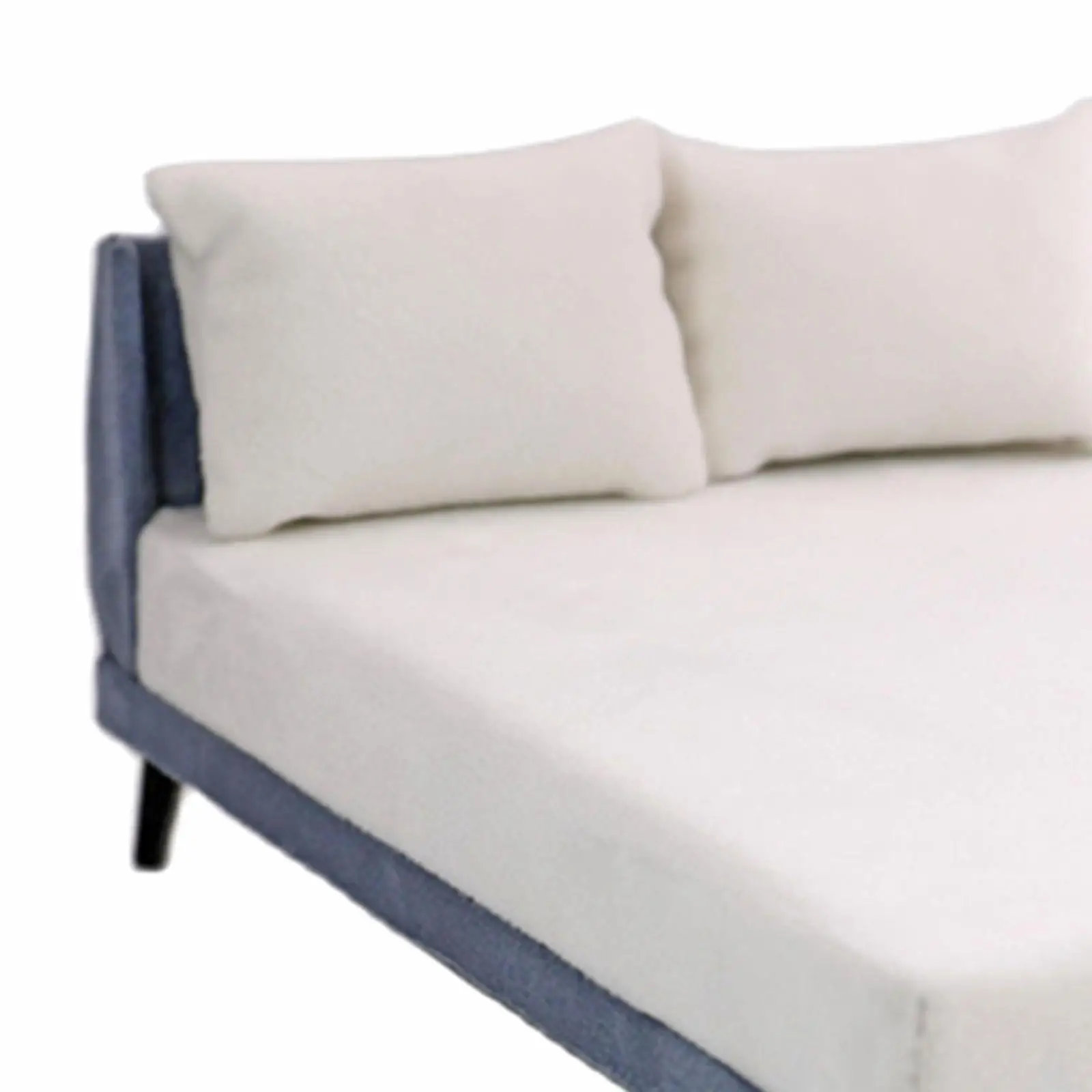 

Набор для создания миниатюрной кроватки для кукол 1/12, DIY-сцена, домик для кукол с подушками, для рукоделия