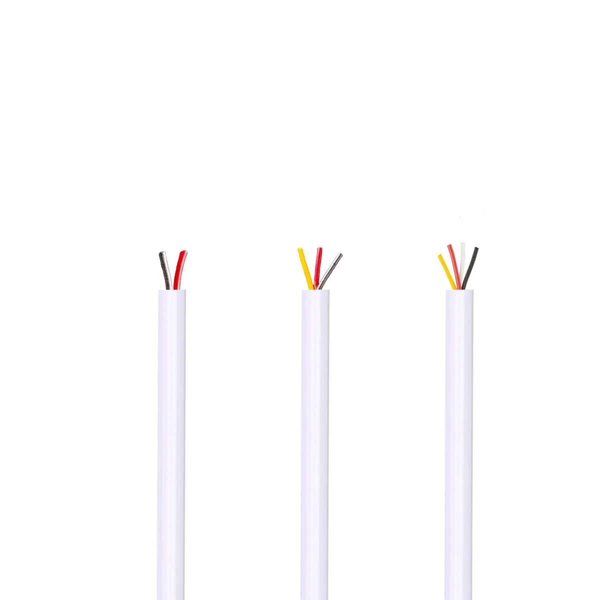 

5-100m Sheathed Wire Cable 2 3 4 Core 28/26/24/22/20/18/16/14AWG Flexible Electronic Wire For LED Strip Light Automotive Speaker