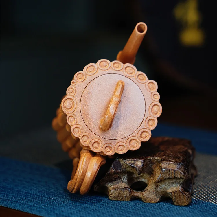 A Bundle Of Bamboo Yixing Purple Clay Teapots Made From Natural Clay Sets Tea Utensils Handcrafted By Famous Artisans With