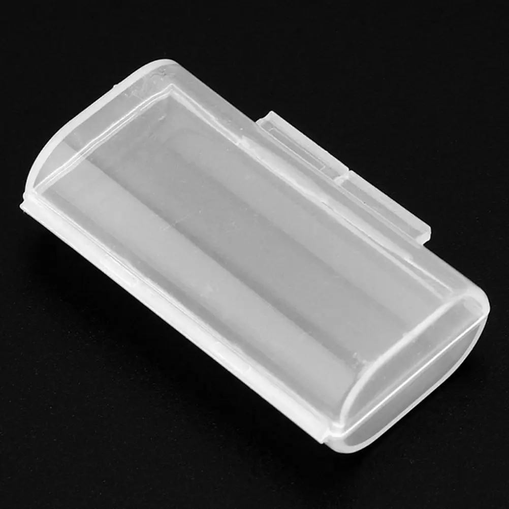 Portable Clear Aaa Battery Case for 2 Batteries High Quality Plastic Battery Holder with Short Circuit Prevention and Travel