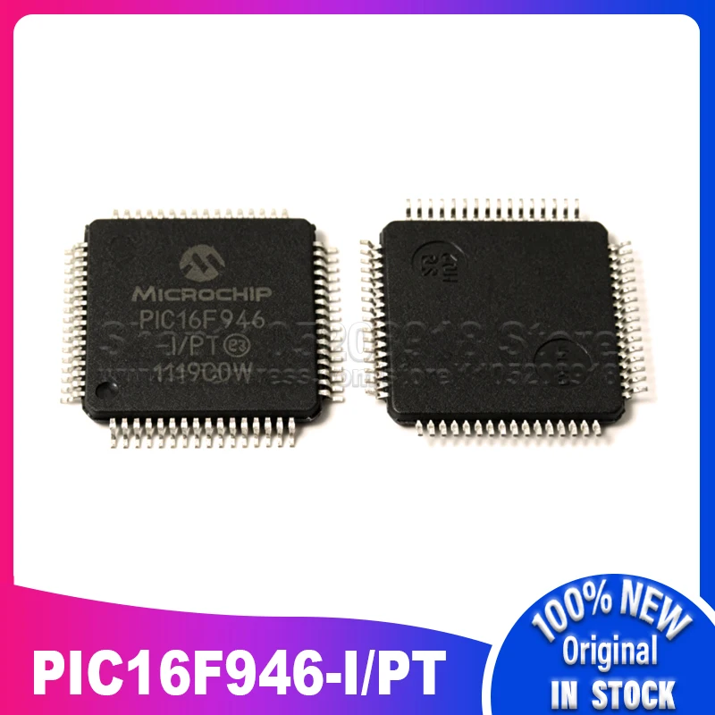 

10PCS/LOT PIC16F946-I/PT PIC16F946T-I/PT PIC16F946 -I/PT QFP64 100% New Spot stock